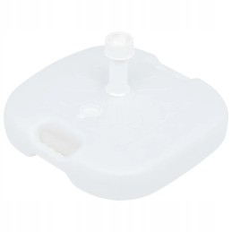 Vidaxl Umbrella Base Filled with Water and Sand 16 L White