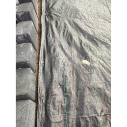 Agrotekstilė juoda agrotekstilė piktžolėms 3,20 m 90g/m2 UV storio stipri