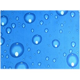 Sodo skėtis, paplūdimio raštas, lašeliai, skersmuo 225cm