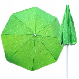 Sodo skėtis, paplūdimio raštas, lašeliai, skersmuo 225cm