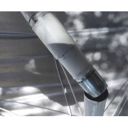 Sodo skėtis, paplūdimio raštas, lašeliai, skersmuo 225cm