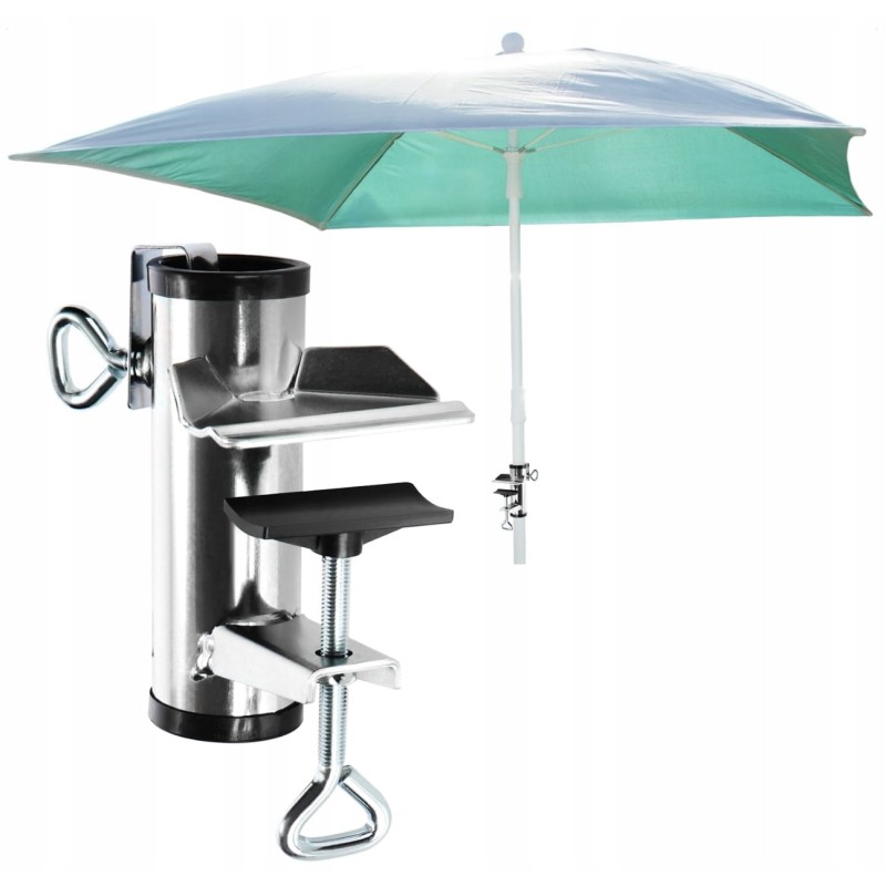 Umbrella holder base balcony stand 25-38 mm metal solid xl