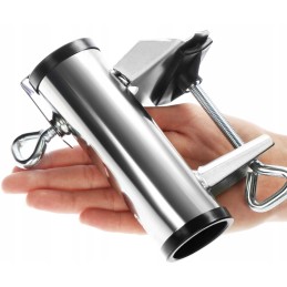 Skėčio laikiklio pagrindas balkono stovas 25-38 mm metalinis tvirtas xl