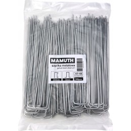 Metaliniai kaiščiai agro audinei agro audinei ge audinei inkarams 100vnt 20cm