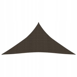 Šešėlinė burė, 160 g/m², ruda, 3x4x4 m, HDPE