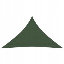 Pavėsinė burė, 160 g/m², tamsiai žalia, 3,5x3,5x4,9 m