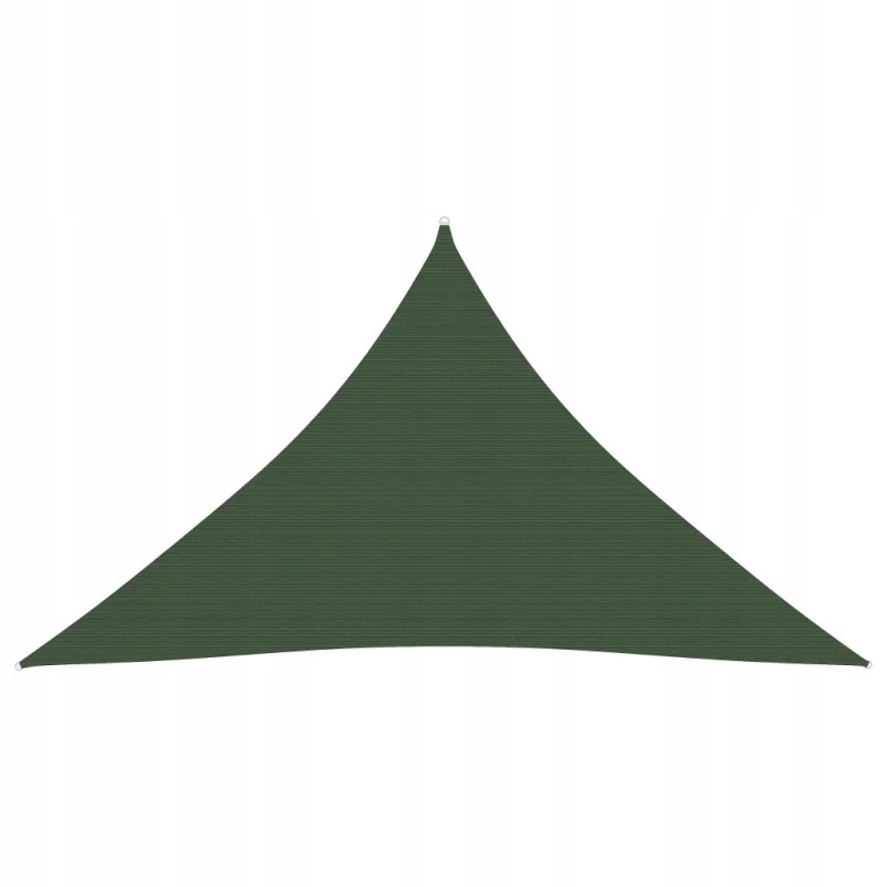 Pavėsinė burė, 160 g/m², tamsiai žalia, 3,5x3,5x4,9 m