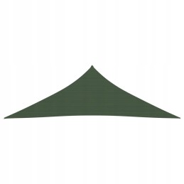 Pavėsinė burė, 160 g/m², tamsiai žalia, 3,5x3,5x4,9 m