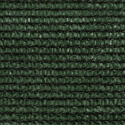 Pavėsinė burė, 160 g/m², tamsiai žalia, 3,5x3,5x4,9 m