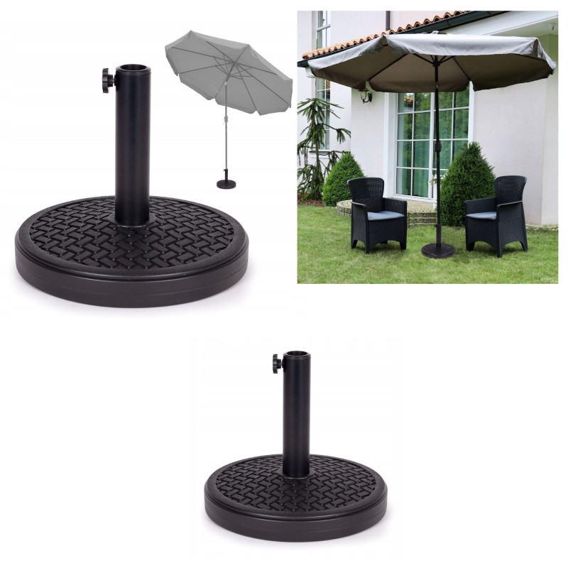 Base load of the umbrella for garden and terrace 12kg
