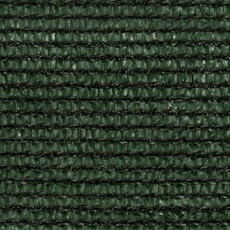 Pavėsinė burė, 160 g/m², tamsiai žalia, 3,5x3,5x4,9 m