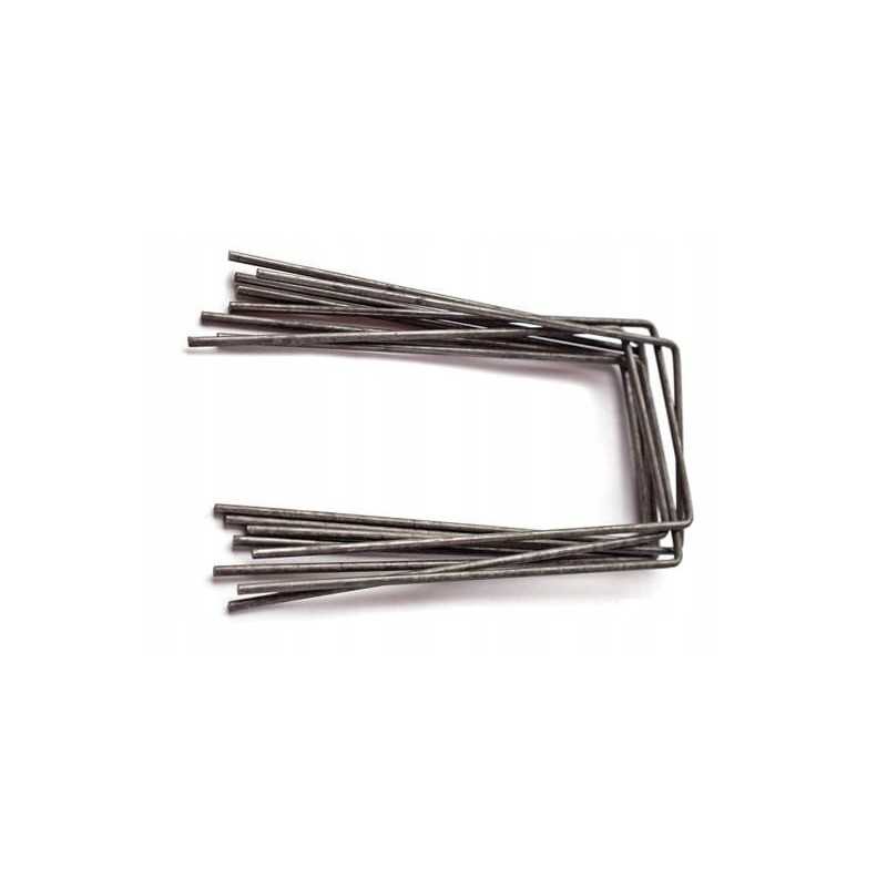 Smeigtukas, metaliniai kaiščiai agrotekstilei, 20 cm, 10 vnt.