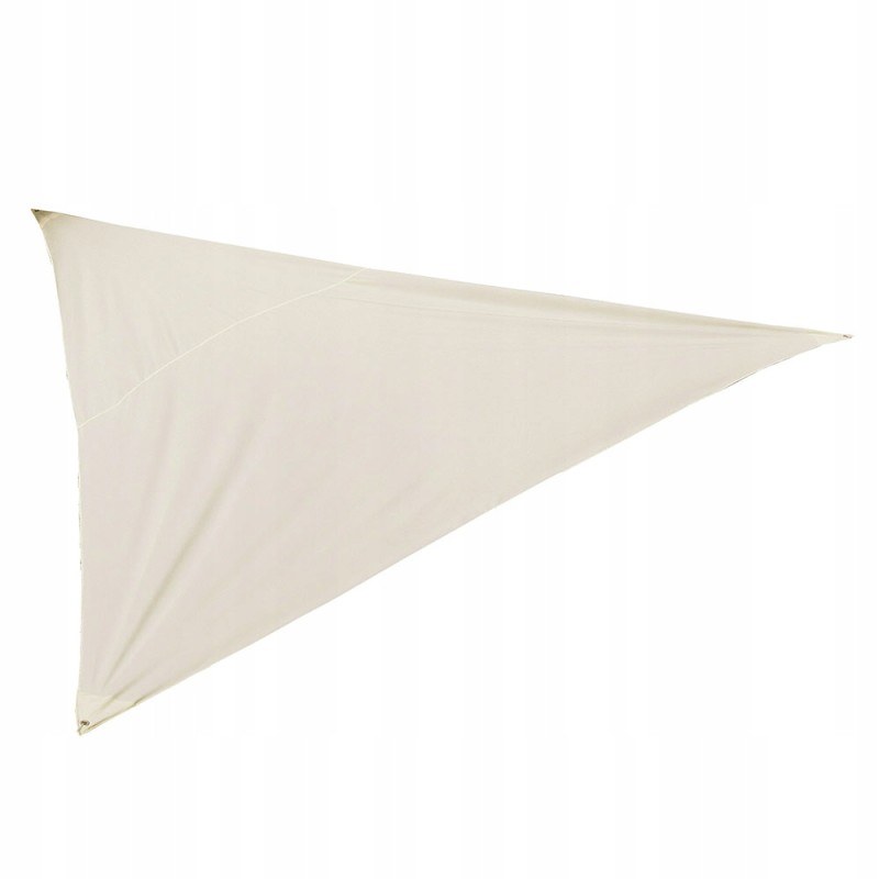 47546 saulės burė 3 6 x 3 6 x 3 6 m ekru terasa