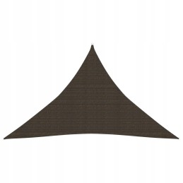 Šešėlių burė, 160 g/m², ruda, 3,5x3,5x4,9 m, HDPE