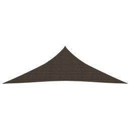 Šešėlių burė, 160 g/m², ruda, 3,5x3,5x4,9 m, HDPE