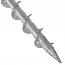 Korkidega vihmavarjualus, tsingitud teras, 55 cm, 5 suurust