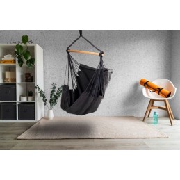 Braziliška kėdė, hamakas, pakabinama kėdė, sodo sūpynės su pagalvėmis