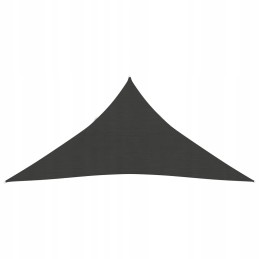 Šešėlių burė, 160 g/m², antracitas, 3x4x4 m, HDPE