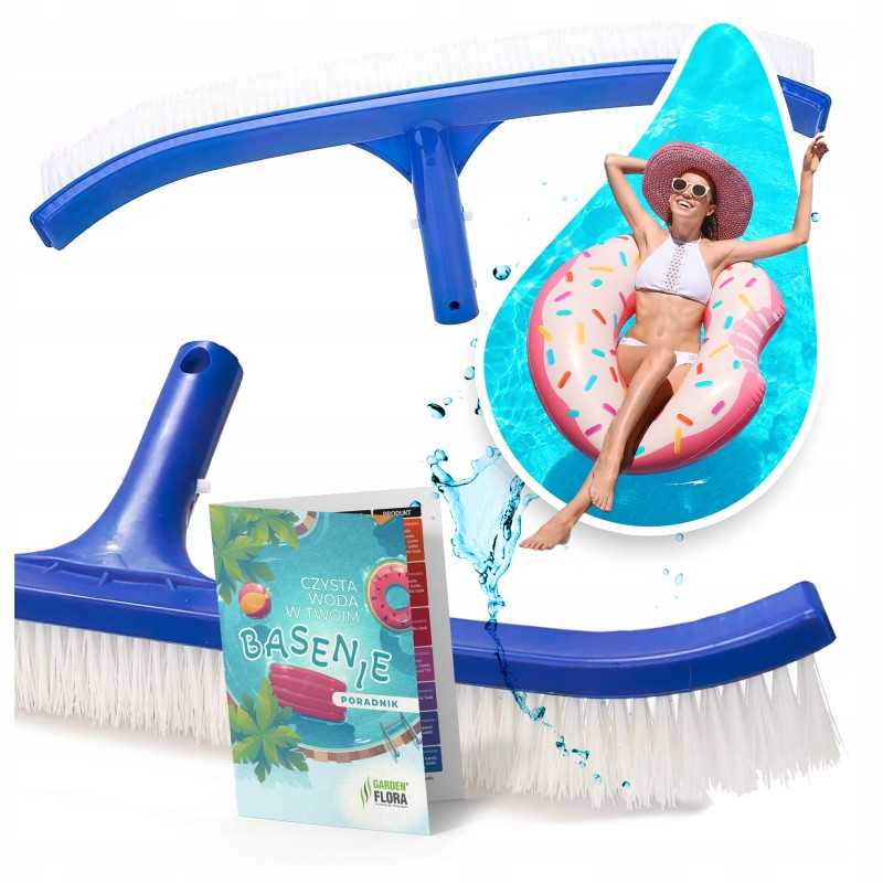 Baseino valymo šepetys SPA baseino dugno ir sienelių valymui, 45 cm