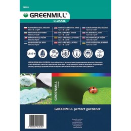 Greenmill agrotekstilė 1,6 x 5m 17g/m2 spyruoklinė balta