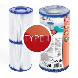 Filtrai bestway 58093 filtro siurbliui 2 vnt