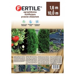 Agrotekstilė mulčiavimas nuo piktžolių derlingas 1 6m x 10m