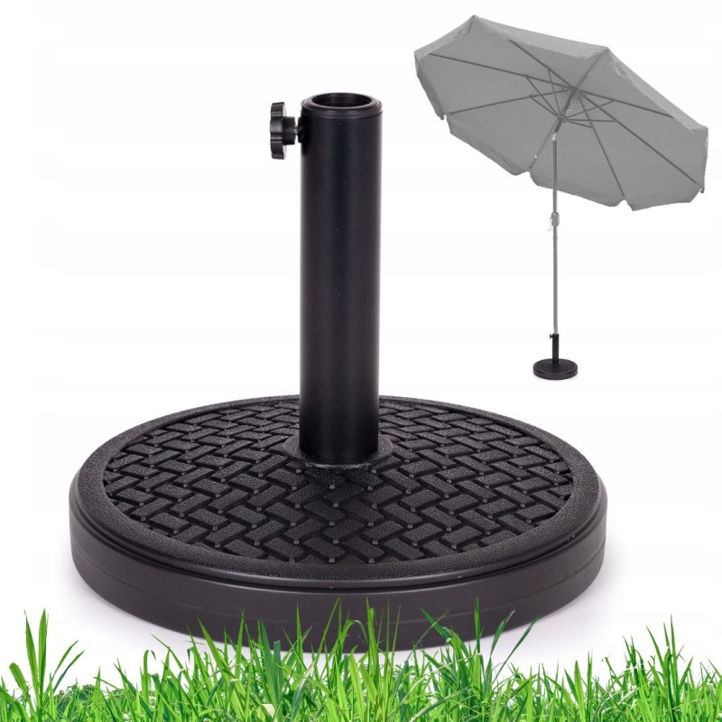 Base load umbrella for garden and terrace filled with aggregate 12kg
