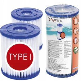 2x filtras tipo i bestway 58093 filtro siurbliui