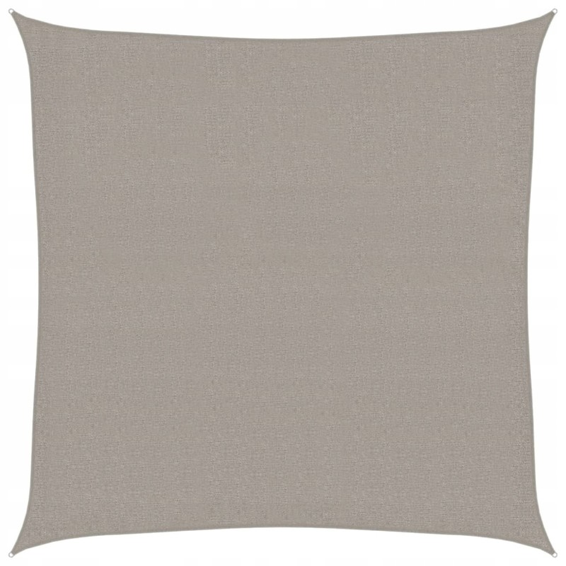 Šešėlių burė 160g/m² šviesiai pilka 2,5x2,5m HDPE