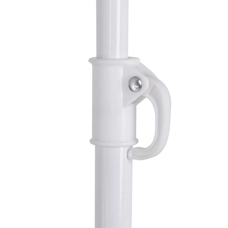 Sodo paplūdimio skėtis, reguliuojamas, 150 cm, nulaužtais lapais