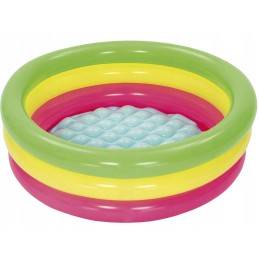 Bestway spalvingas baseinas, minkštas dugnas, irklavimo baseinas, 41l