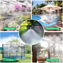 Purškiamas aušinimas skėčiui, 12 purkštukų, 10 m