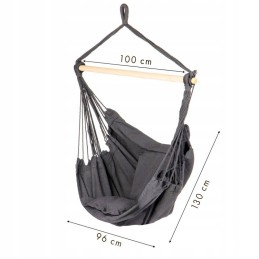 Braziliška pakabinama kėdė, hamakas, sodo sūpynės