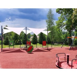 Mini saulės burė, atspari vandeniui aukščiausios kokybės trikampis 1 4x1 4x2 balkonas