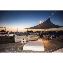 Mini saulės burė, atspari vandeniui aukščiausios kokybės trikampis 1 4x1 4x2 balkonas