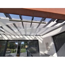 Mini saulės burė, atspari vandeniui aukščiausios kokybės trikampis 1 4x1 4x2 balkonas