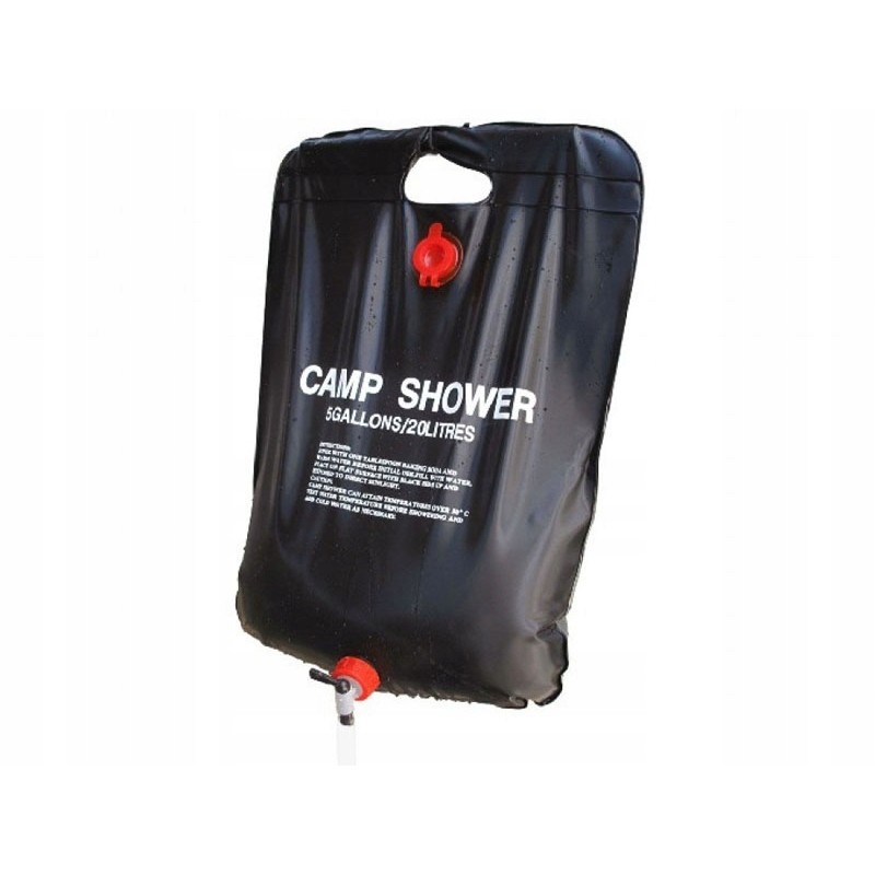 Solar garden shower for camping tent 20l