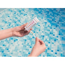50 juostelių testerio juostelių ph vandens šarmingumas kl