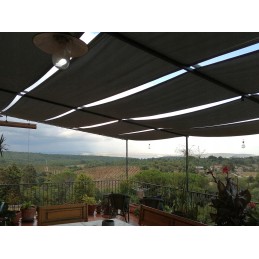 HDPE šešėlinė burė - pavėsinės juosta 0,4x5m