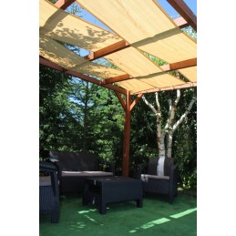 HDPE šešėlinė burė - pavėsinės juosta 0,4x5m