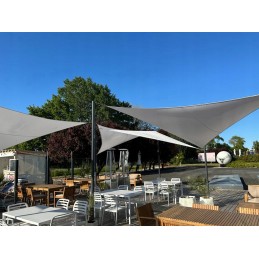 Aukščiausios kokybės vandeniui atspari šešėlinė burė, dydis 1,4x1,4x2,0