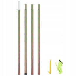 Sodo burės stulpas, 250 cm, cinkuotas plienas