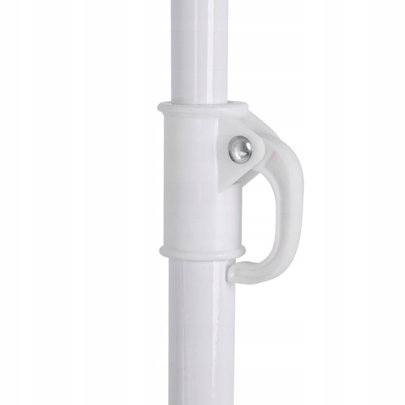 Reguliuojamas paplūdimio sodo skėtis, 150 cm, nulaužtais lapais