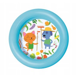 Bw 51061b apvalus baseinas 2 ratai vaikams 61x15 73127