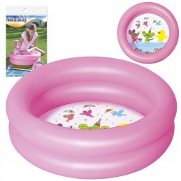 Pripučiamas baseinas vaikams 61cm bestway mėlynai rožinis