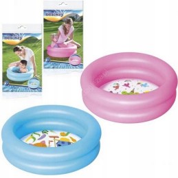 Pripučiamas baseinas vaikams 61cm bestway mėlynai rožinis