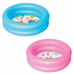 Pripučiamas baseinas vaikams 61cm bestway mėlynai rožinis