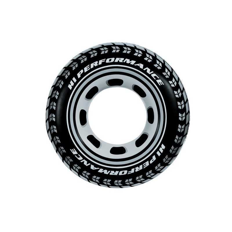 Plaukimo žiedas su 91 cm intex padanga