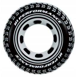 Plaukimo žiedas su 91 cm intex padanga