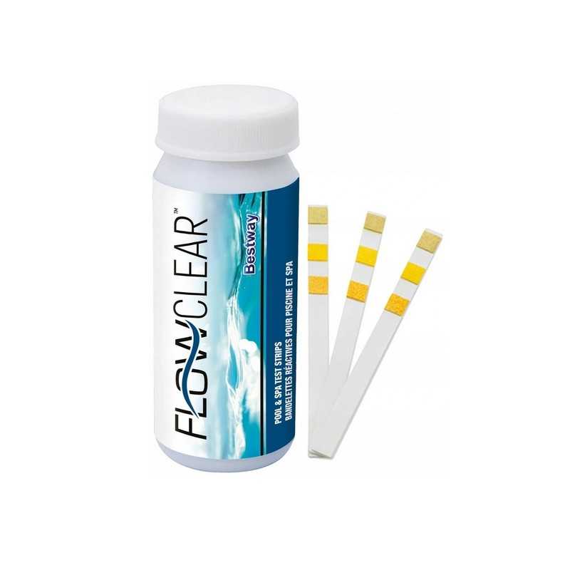 Bestway 3in1 juostelių vandens pH kontrolės rinkinys